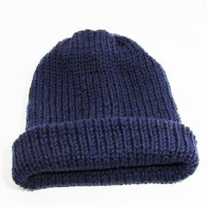 The Classic Beanie Hat - Navy Blue - NWT